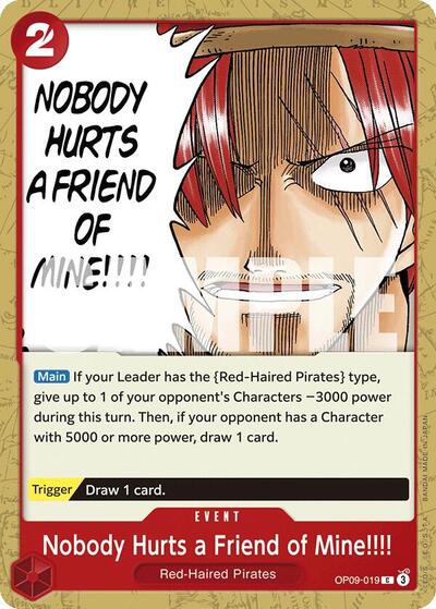 Nobody Hurts a Friend of Mine